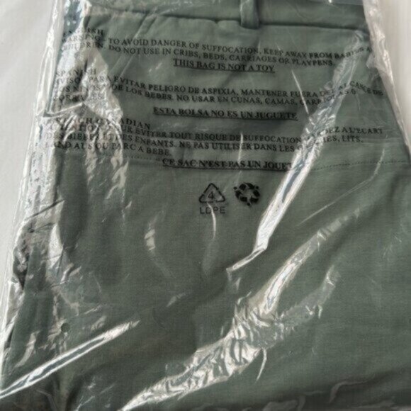 NWT Swet Tailor Men's Green Everyday Chino Short Size 28 - Picture 5 of 7